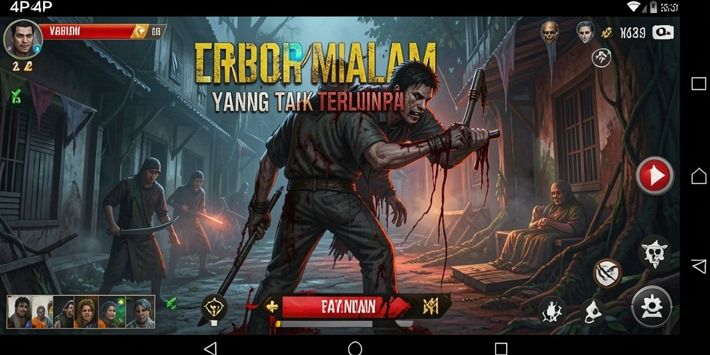 Gameplay mencekam di dunia penuh teror
