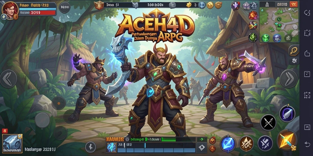 Screenshot gameplay ACEH4D menampilkan aksi pertempuran yang mendalam.