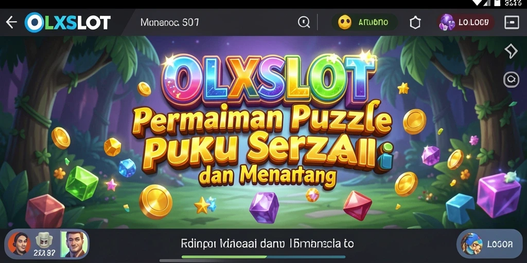 Tampilan gameplay seru di OLXSLOT dengan berbagai teka-teki menarik.