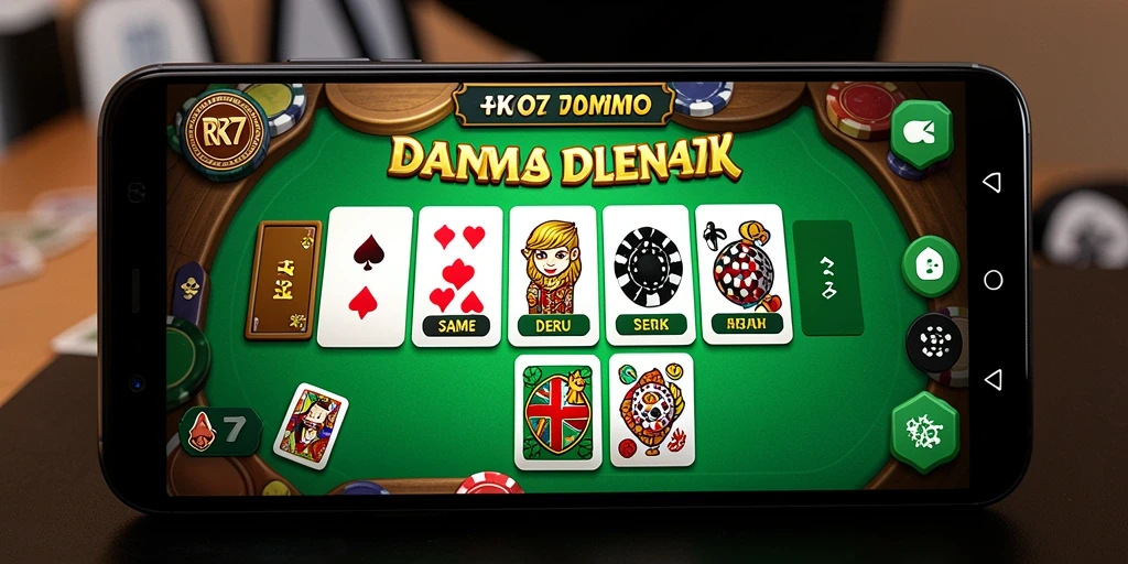 Tampilan gameplay seru dan interaktif game RK77.