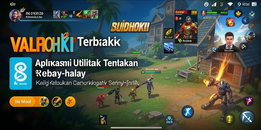 Tampilan antarmuka VALOHOKI yang sederhana dan efisien.